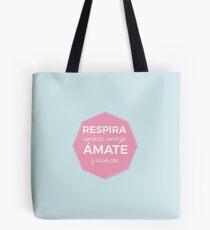 Bolsa de tela Respira y conecta contigo