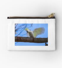 Sulphur Crested Cockatoo with Attitude Studio Pouch