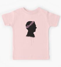 Cumberbatch in a flower crown Kids Tee