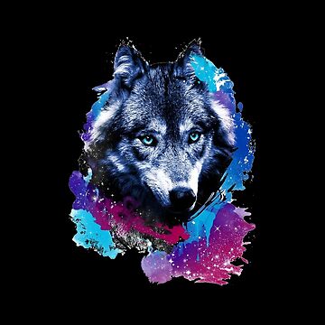 Galaxy wolf, wolves, galexy, HD phone wallpaper | Peakpx