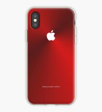 Metallic iPhone Case (Red Edition) iPhone Case