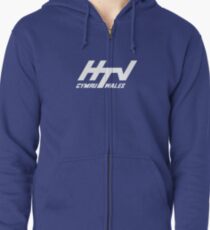 HTV Cymru Zipped Hoodie