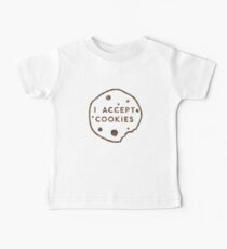 I Accept Cookies Baby Tee