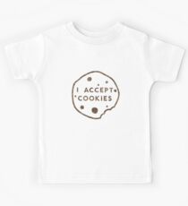 I Accept Cookies Kids Tee