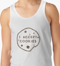 I Accept Cookies Tank Top