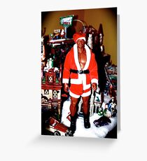 The Colors of Santa Greeting Card