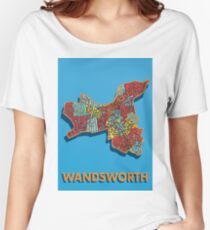 Wandsworth - London Boroughs Women's Relaxed Fit T-Shirt