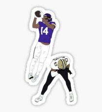 Stefon Diggs Catch Sticker