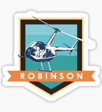 Robinson Helicopter Sticker