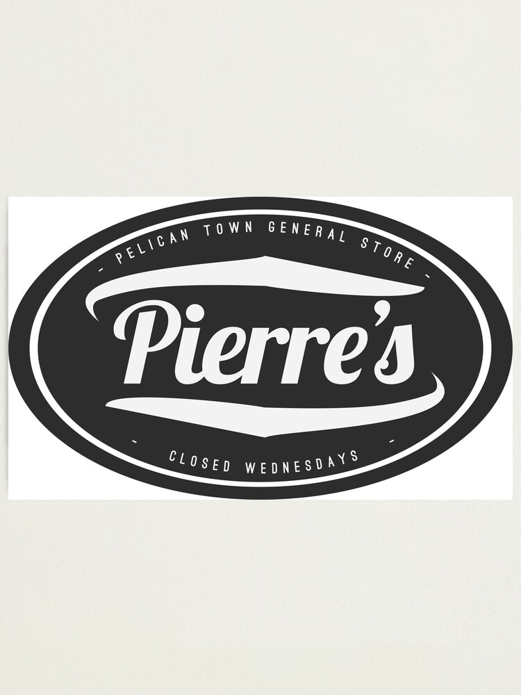 Stardew Valley Pierres General Store Logo Photographic Print