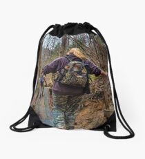Hiking Crew Drawstring Bag