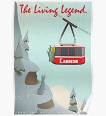 Skiberg, Cannon Poster