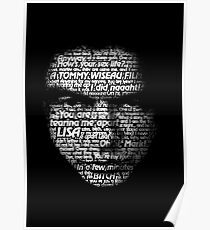 Tommy Wise Words Poster