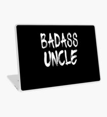 Vinilo para portátil Badass Uncle Funny Cool Uncles Design