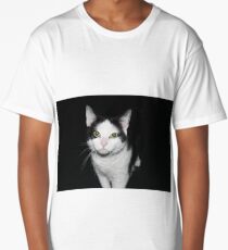 Adorable Cat Photo Long T-Shirt