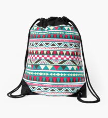 Retro Tribal Pattern Drawstring Bag