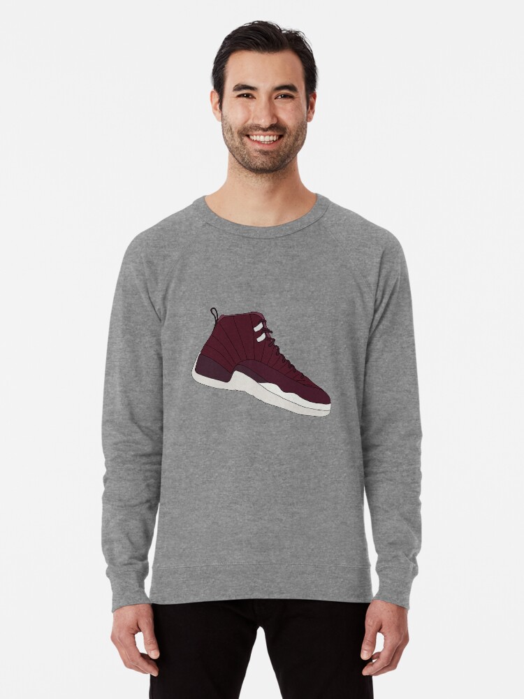 jordan 12 bordeaux shirt