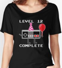 Level 12 Complete, 12th Birthday Gift Idea Women's Relaxed Fit T-Shirt