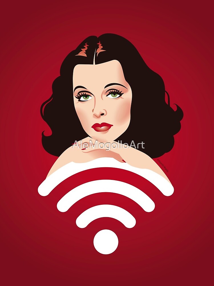 Hedy Wifi by AleMogolloArt