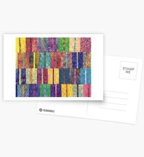 Ethnic Mexican Boho Seamless Pattern - Tribal art print Postcards