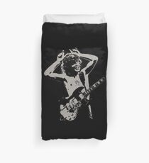 Angus Young ACDC T-shirt Duvet Cover