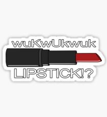 Lipstick in my Valentino white bag? Sticker