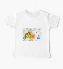 Alphabet Blocks Baby Tee