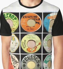 Camiseta gráfica Reggae Roots Rock Reggae 45 para todos los amantes de la música jamaicana