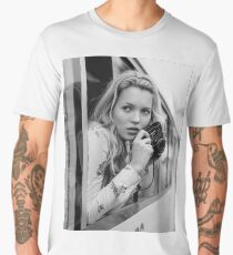 KATE MOSS photo, photographer Men's Premium T-Shirt