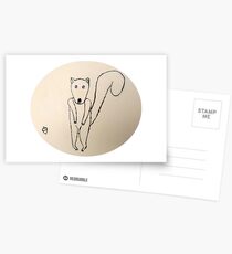 Squirrel - Écureuil - Martin Boisvert Postcards