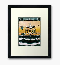 ACROSS THE STREET Framed Print