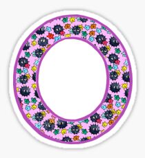 Soot Sprites Letter O Sticker