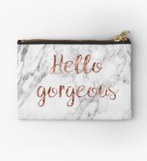 Hallo wunderschön - Rose Gold Marmor Studio Clutch