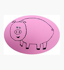 Pig - Cochon - Martin Boisvert Photographic Print