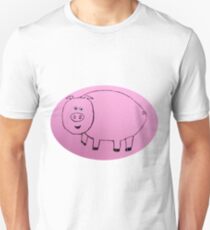 Pig - Cochon - Martin Boisvert Unisex T-Shirt