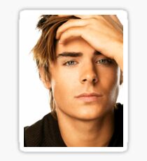 Seductive Zac Efron Sticker