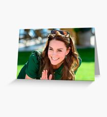 Beautiful Kate Middleton Greeting Card