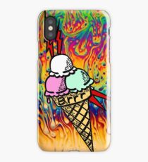 Brrrrrr Drippy Trippy Guwop Face Cone iPhone Case