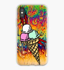 Brrrrrr Drippy Trippy Guwop Face Cone iPhone Case