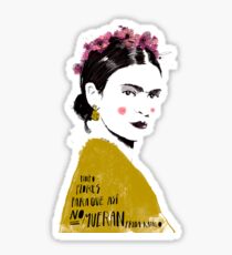 Pegatina Frida Kahlo