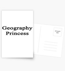 Geography Princess Postcards