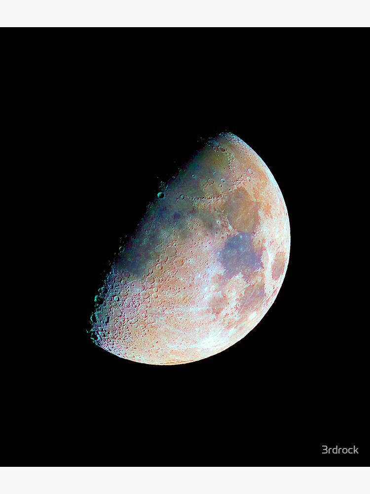The moon in colour by 3rdrock