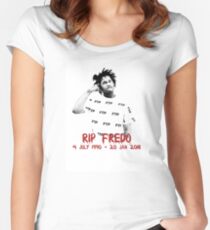 RIP Fredo Santana Women's Fitted Scoop T-Shirt