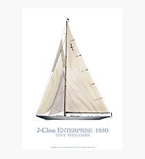 J-Class Enterprise 1930, tony fernandes Photographic Print