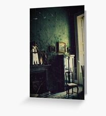 Belvoir castle bedroom Greeting Card