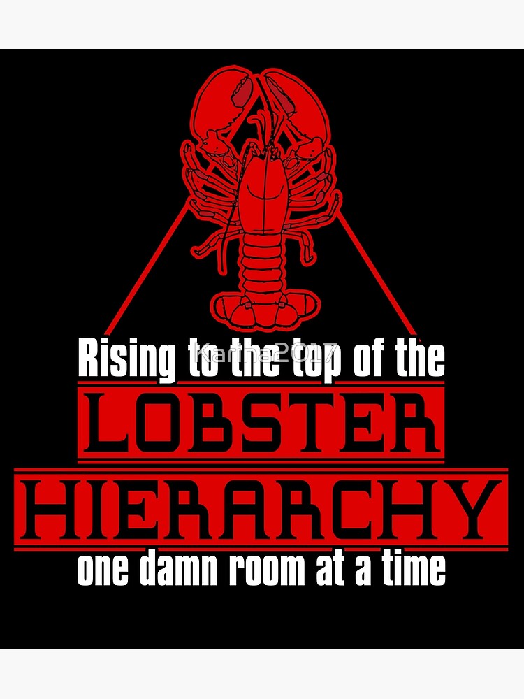 "Lobster Hierarchy. Jordan Peterson" Art Print by Karina2017 Redbubble