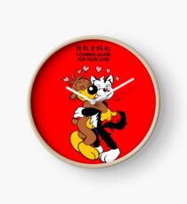 Happy Valentine Clock