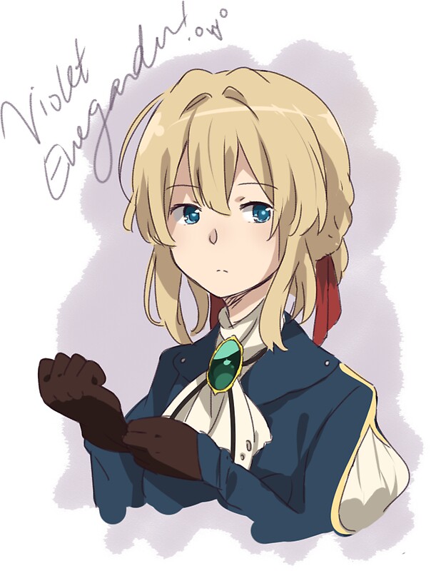 Violet Evergarden: Pegatinas | Redbubble