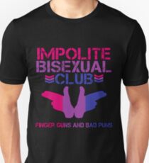 Impolite Bisexual Club Unisex T-Shirt