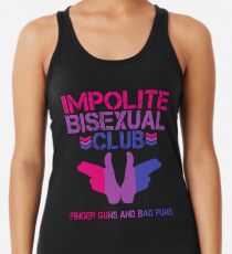 Unhöflicher bisexueller Club Tanktop für Frauen